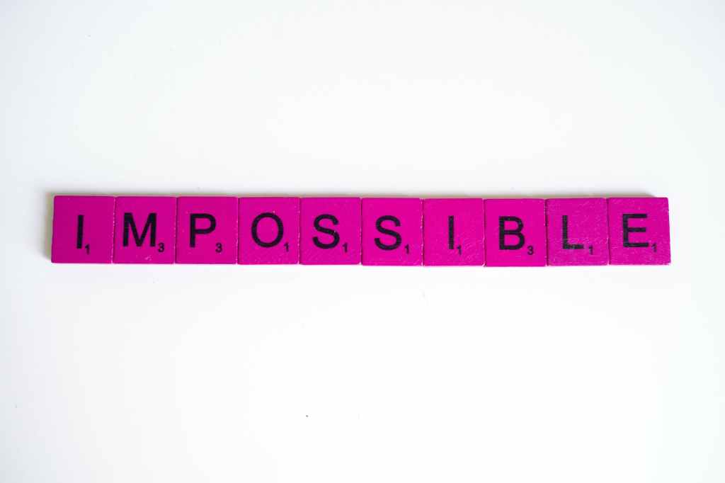 Faith- Impossible Actually Spells I’m Possible